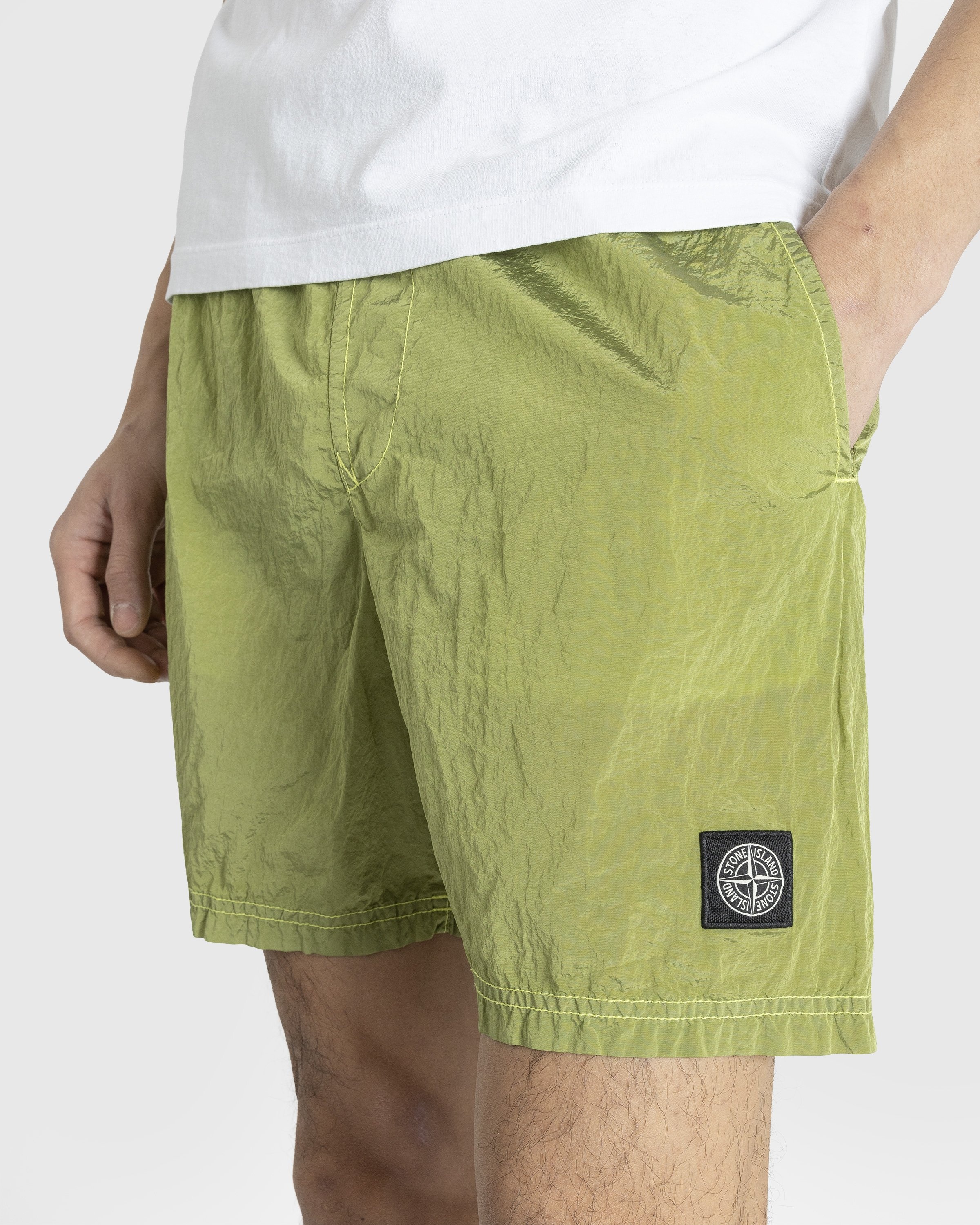 Stone island lemon sales shorts